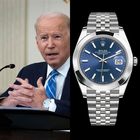 how much is biden's rolex|Joe Biden Watch Collection .